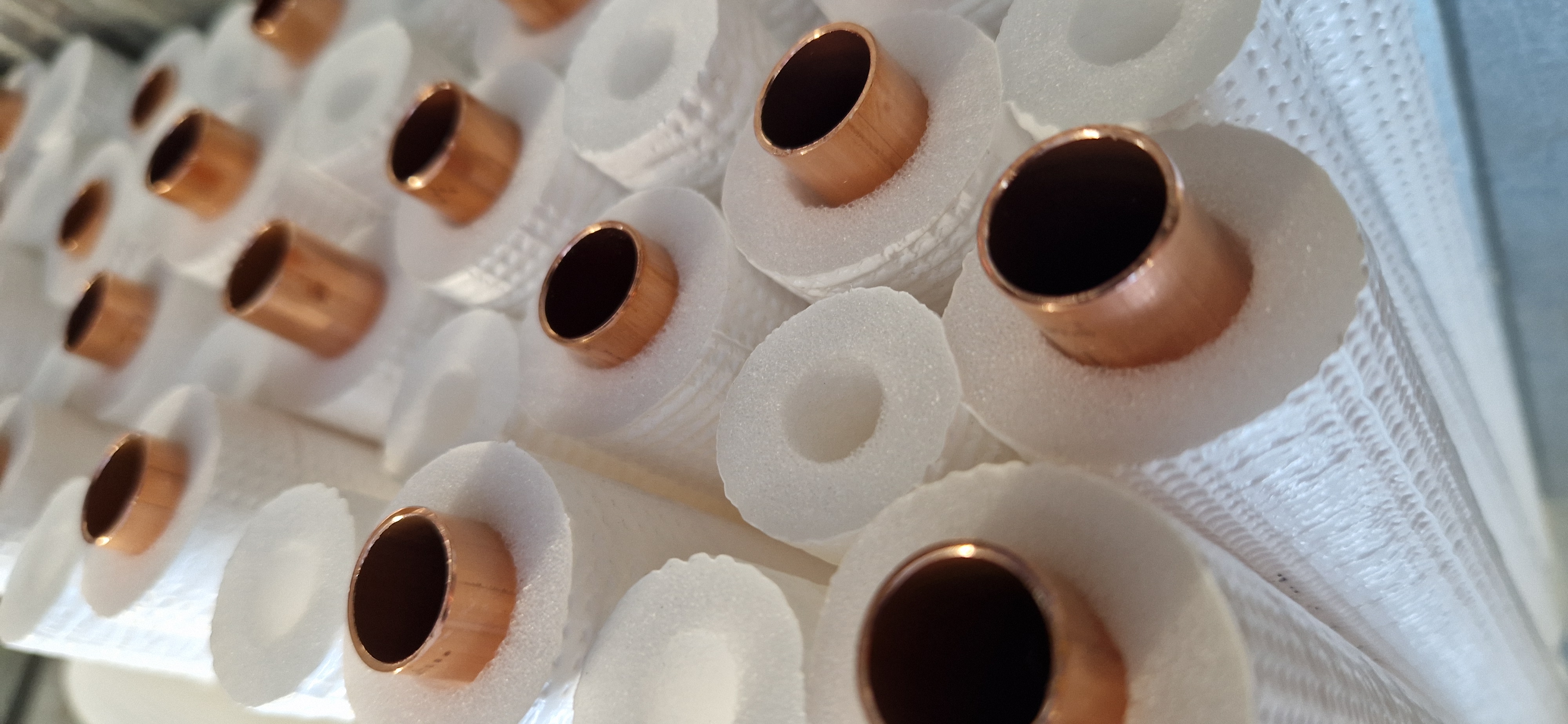 Rura miedziana w otulinie 25mb RURA MIEDZIANA W OTUL.