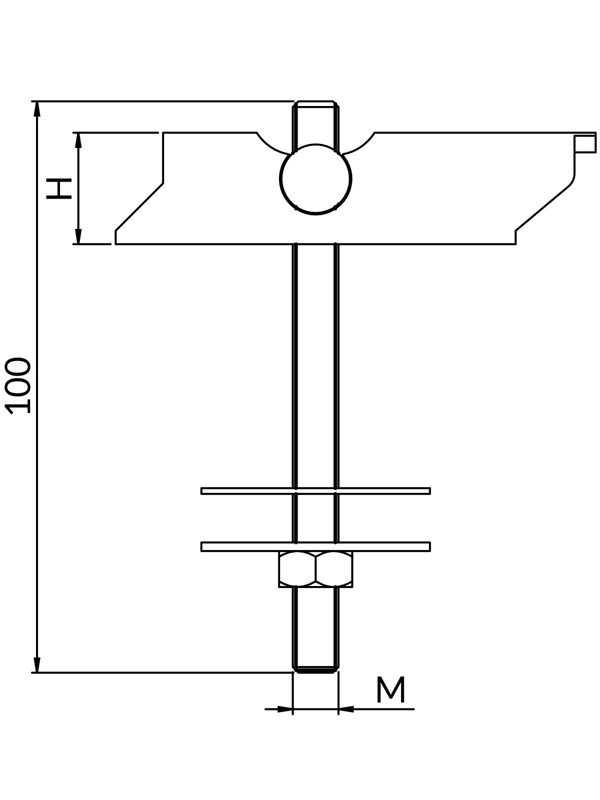 Kotwy uchylne TRV