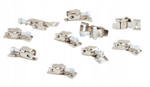Zamki zaciskowe do taśmy metalowej 50szt CMC-50