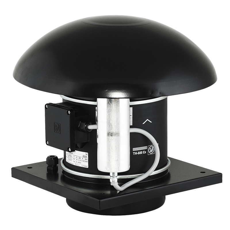 Wentylator dachowy z wyrzutem poziomym przeciwwybuchowy TH EXEIIT3